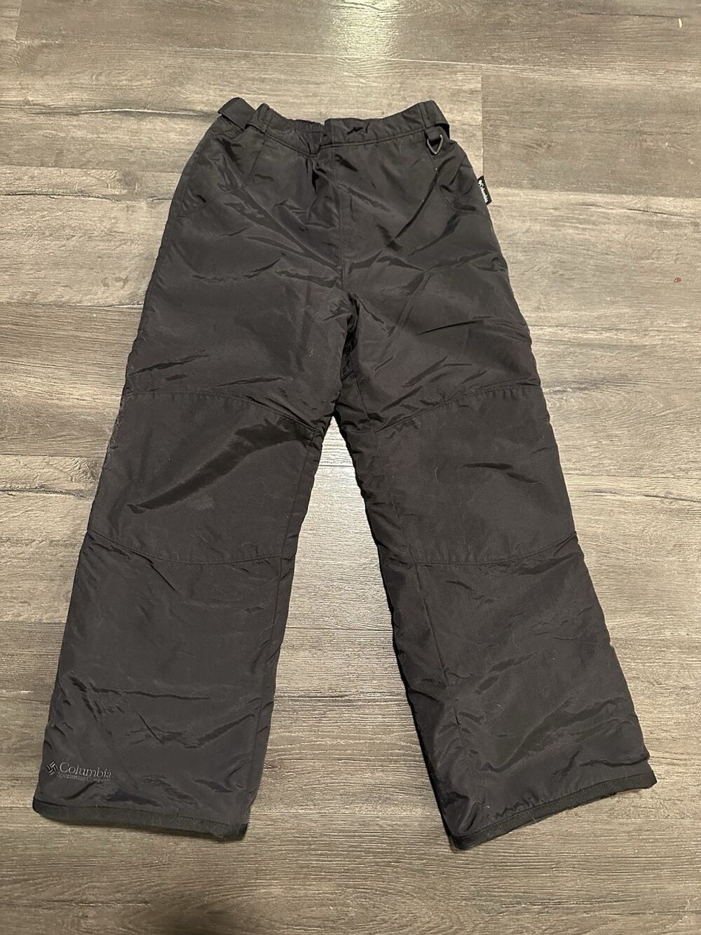 Columbia Kids Size 10/12 Black Ski Snowboard Snow Pants Youth Boys Girls